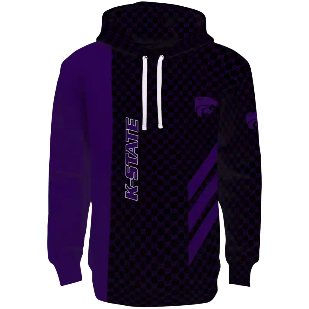 kansas state wildcats monogram pattern purple hoodie best selling kansas state wildcats monogram pattern purple hoodie best selling