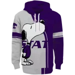 kansas state wildcats playful snoopy purple hoodie best selling