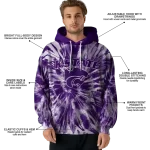 kansas state wildcats tie dye pattern purple hoodie best selling