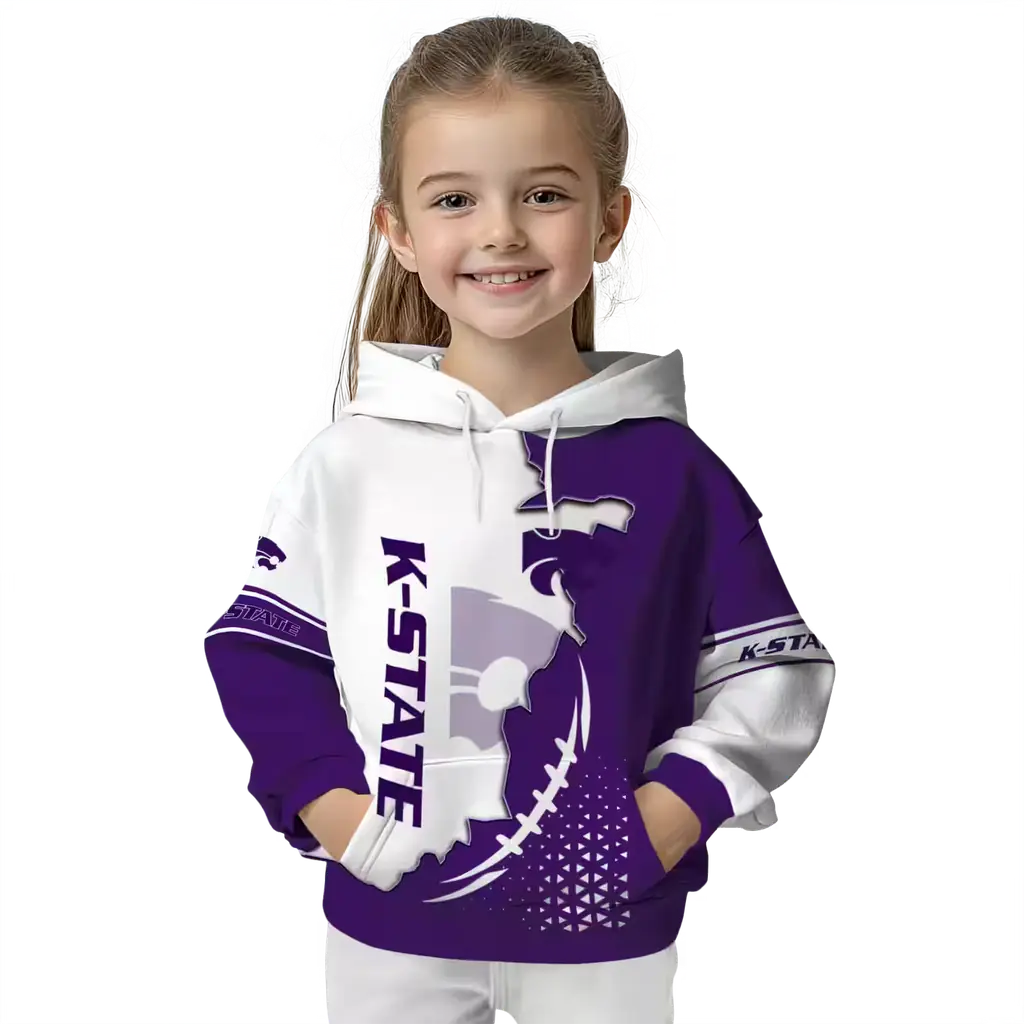 kansas state wildcats triangular pattern purple white hoodie top rated kansas state wildcats triangular pattern purple white hoodie top rated