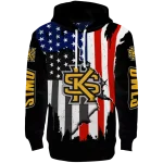 kennesaw state owls american pride black hoodie best selling