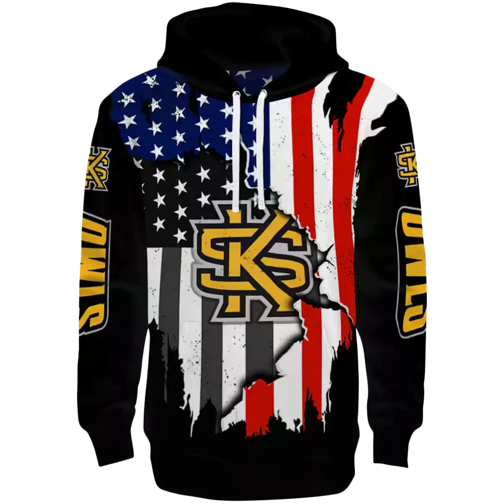 kennesaw state owls american pride black hoodie best selling kennesaw state owls american pride black hoodie best selling