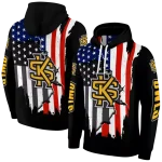 kennesaw state owls american pride black hoodie best selling