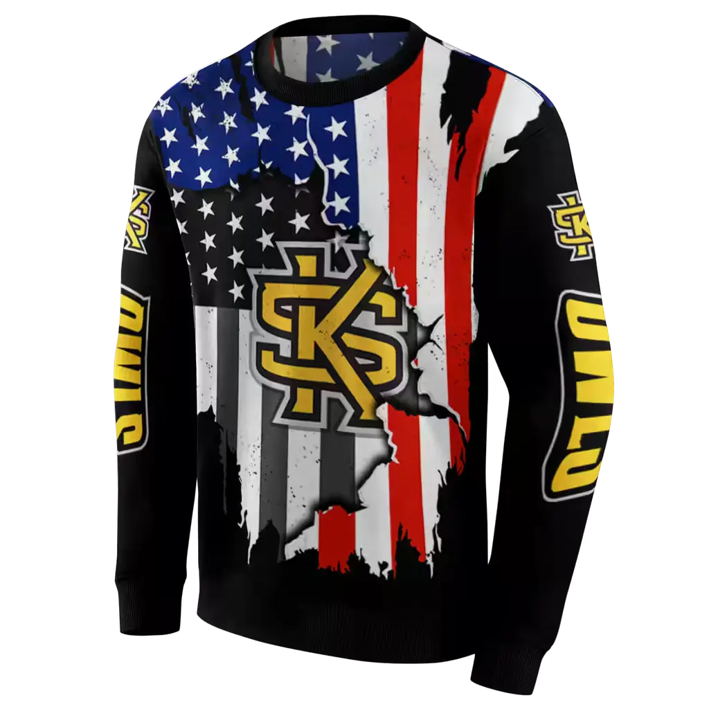 kennesaw state owls american pride black hoodie new arrival kennesaw state owls american pride black hoodie new arrival