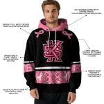 kennesaw state owls awareness ribbon black pink hoodie best selling