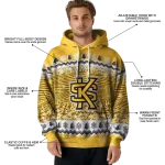 kennesaw state owls christmas trees gold hoodie best selling