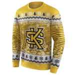 kennesaw state owls christmas trees gold hoodie best selling
