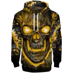 kennesaw state owls demonic skull gold black hoodie best selling