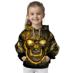 kennesaw state owls demonic skull gold black hoodie best selling