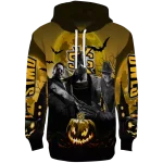 kennesaw state owls halloween vibes gold black hoodie best selling