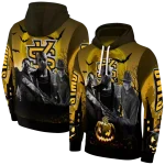 kennesaw state owls halloween vibes gold black hoodie best selling