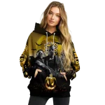 kennesaw state owls halloween vibes gold black hoodie best selling