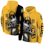 kennesaw state owls jack skellington gold hoodie best selling