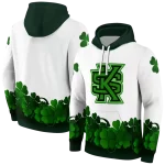 kennesaw state owls lucky motif white green hoodie best selling
