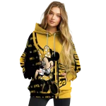 kennesaw state owls minnie mouse gold hoodie best selling