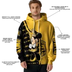 kennesaw state owls minnie mouse gold hoodie best selling