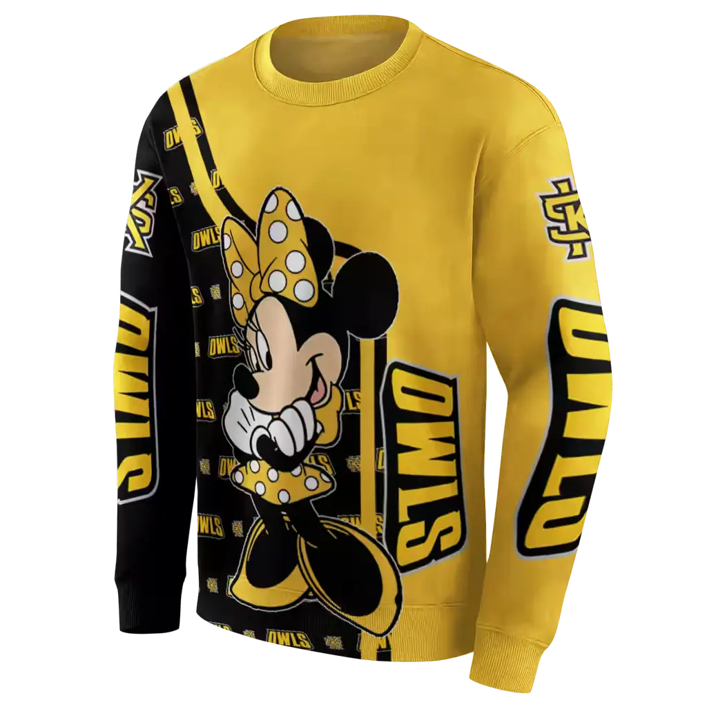 kennesaw state owls minnie mouse gold hoodie new arrival kennesaw state owls minnie mouse gold hoodie new arrival