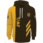 kennesaw state owls monogram pattern gold hoodie best selling