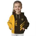 kennesaw state owls monogram pattern gold hoodie best selling
