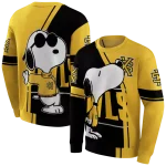 kennesaw state owls playful snoopy gold hoodie best selling