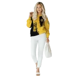 kennesaw state owls splatter effect gold hoodie best selling