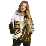 kennesaw state owls triangular pattern gold white hoodie best selling