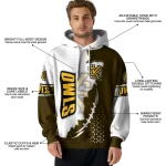 kennesaw state owls triangular pattern gold white hoodie best selling