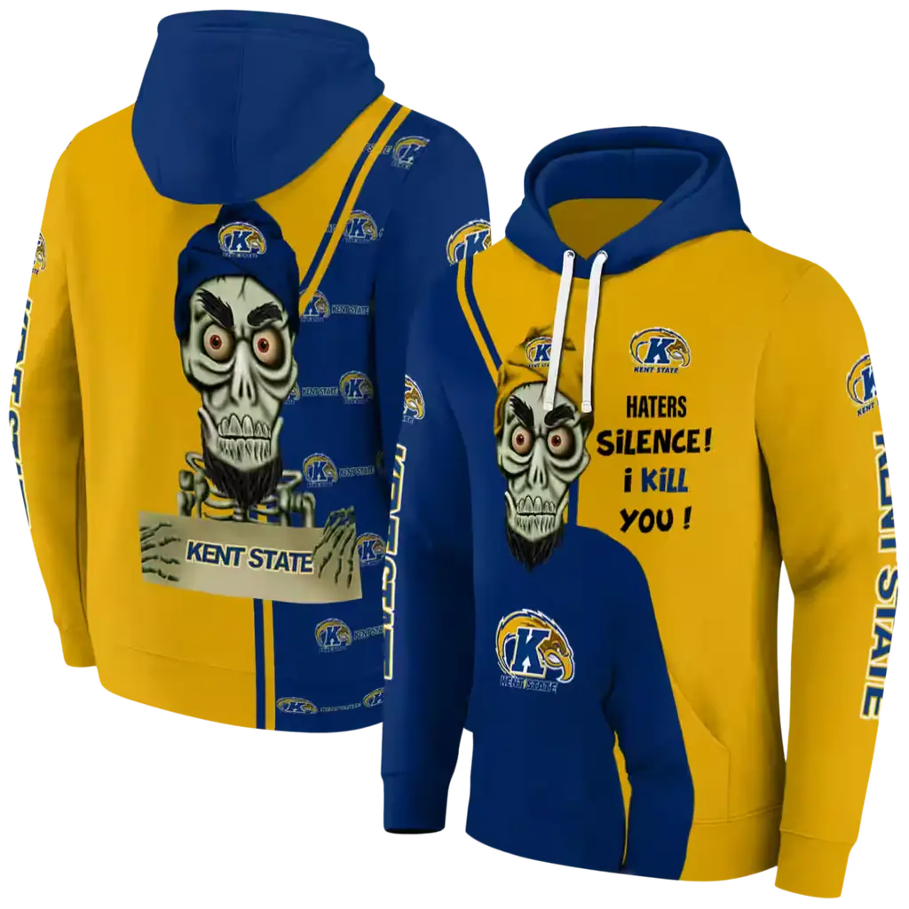 kent state golden flashes achmed skull navy blue hoodie fashion forward kent state golden flashes achmed skull navy blue hoodie fashion forward