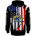kent state golden flashes american pride black hoodie best selling