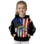 kent state golden flashes american pride black hoodie best selling