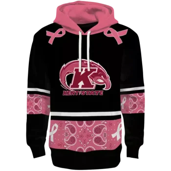 kent state golden flashes awareness ribbon black pink hoodie best selling