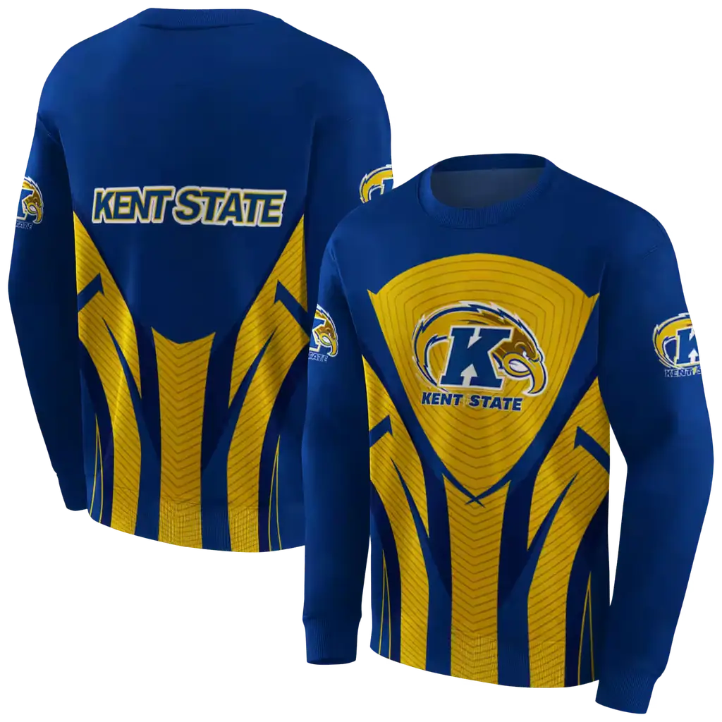 kent state golden flashes concentric lines navy blue black hoodie premium grade kent state golden flashes concentric lines navy blue black hoodie premium grade