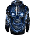kent state golden flashes demonic skull navy blue black hoodie best selling
