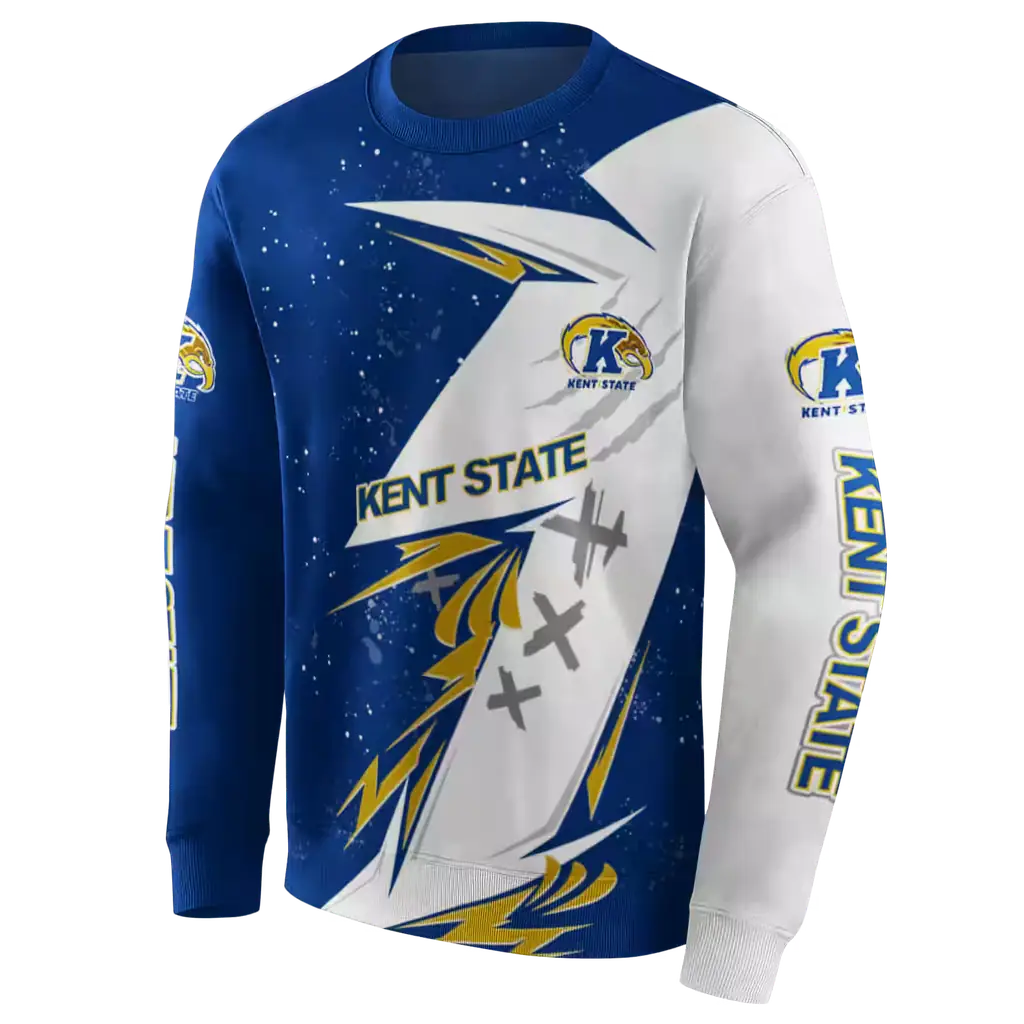 kent state golden flashes dynamic slash navy blue white hoodie new arrival kent state golden flashes dynamic slash navy blue white hoodie new arrival