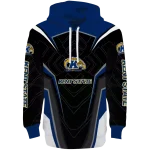 kent state golden flashes futuristic pattern navy blue black hoodie best selling