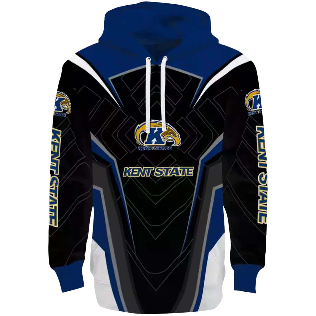 kent state golden flashes futuristic pattern navy blue black hoodie best selling kent state golden flashes futuristic pattern navy blue black hoodie best selling