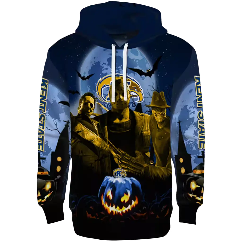 kent state golden flashes halloween vibes navy blue black hoodie best selling kent state golden flashes halloween vibes navy blue black hoodie best selling