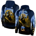 kent state golden flashes halloween vibes navy blue black hoodie best selling