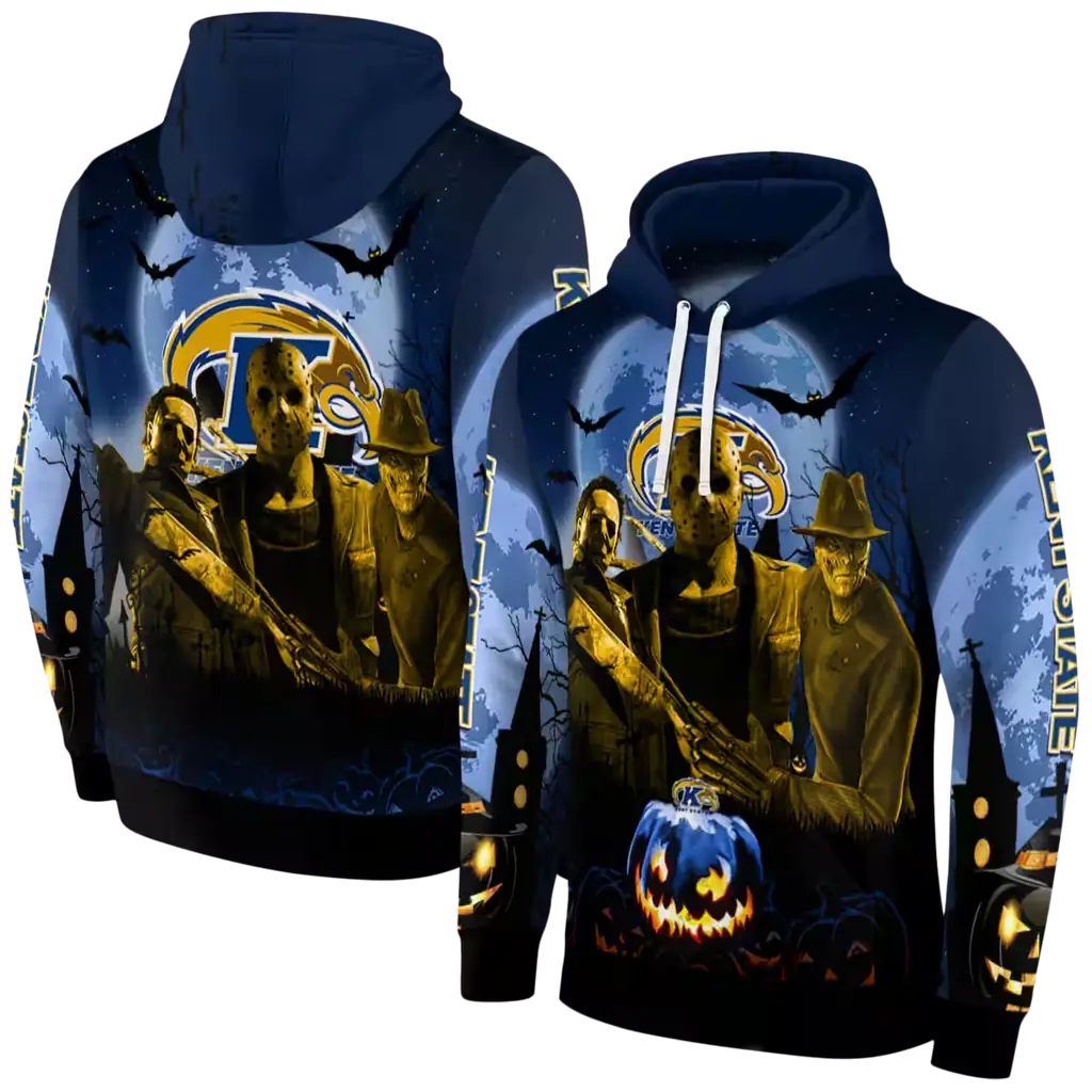 kent state golden flashes halloween vibes navy blue black hoodie fashion forward kent state golden flashes halloween vibes navy blue black hoodie fashion forward