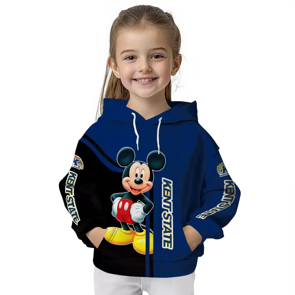 kent state golden flashes mickey mouse navy blue black hoodie top rated kent state golden flashes mickey mouse navy blue black hoodie top rated