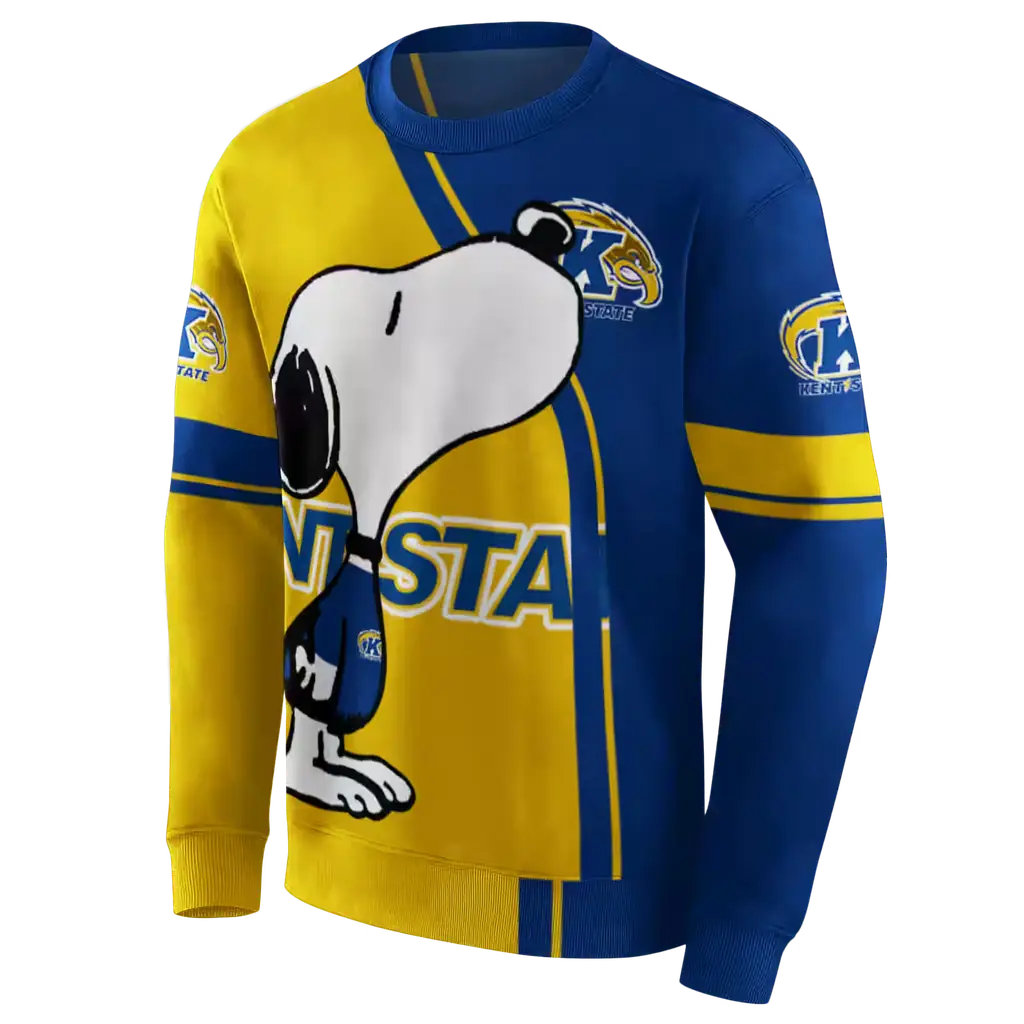 kent state golden flashes playful snoopy navy blue hoodie new arrival kent state golden flashes playful snoopy navy blue hoodie new arrival