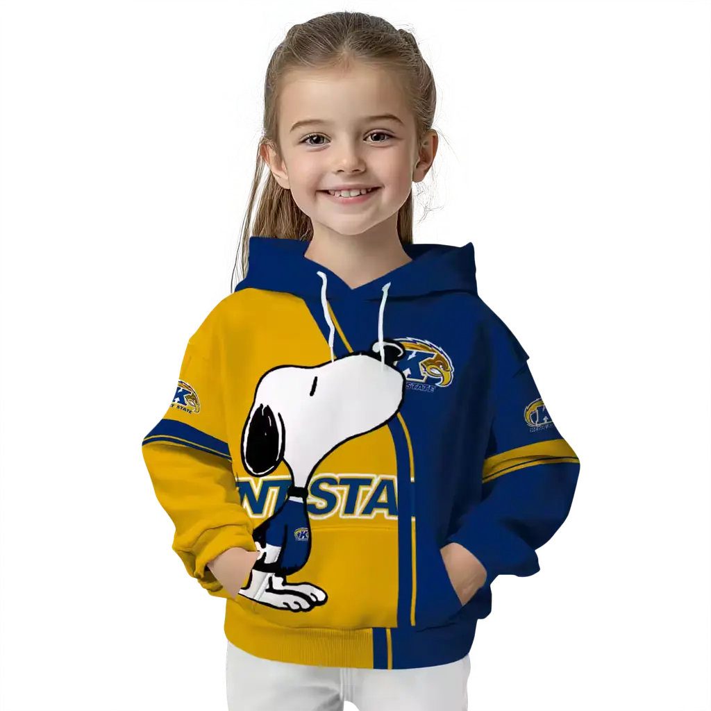 kent state golden flashes playful snoopy navy blue hoodie top rated kent state golden flashes playful snoopy navy blue hoodie top rated