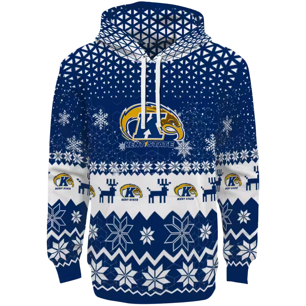 kent state golden flashes reindeer motif navy blue hoodie best selling kent state golden flashes reindeer motif navy blue hoodie best selling