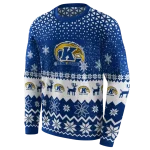 kent state golden flashes reindeer motif navy blue hoodie best selling