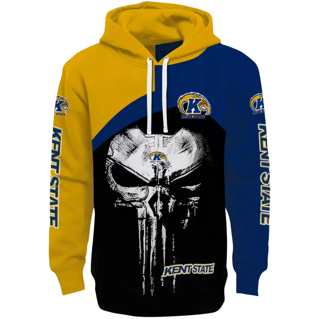 kent state golden flashes skull punisher gold black hoodie best selling kent state golden flashes skull punisher gold black hoodie best selling