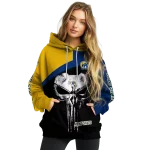 kent state golden flashes skull punisher gold black hoodie best selling
