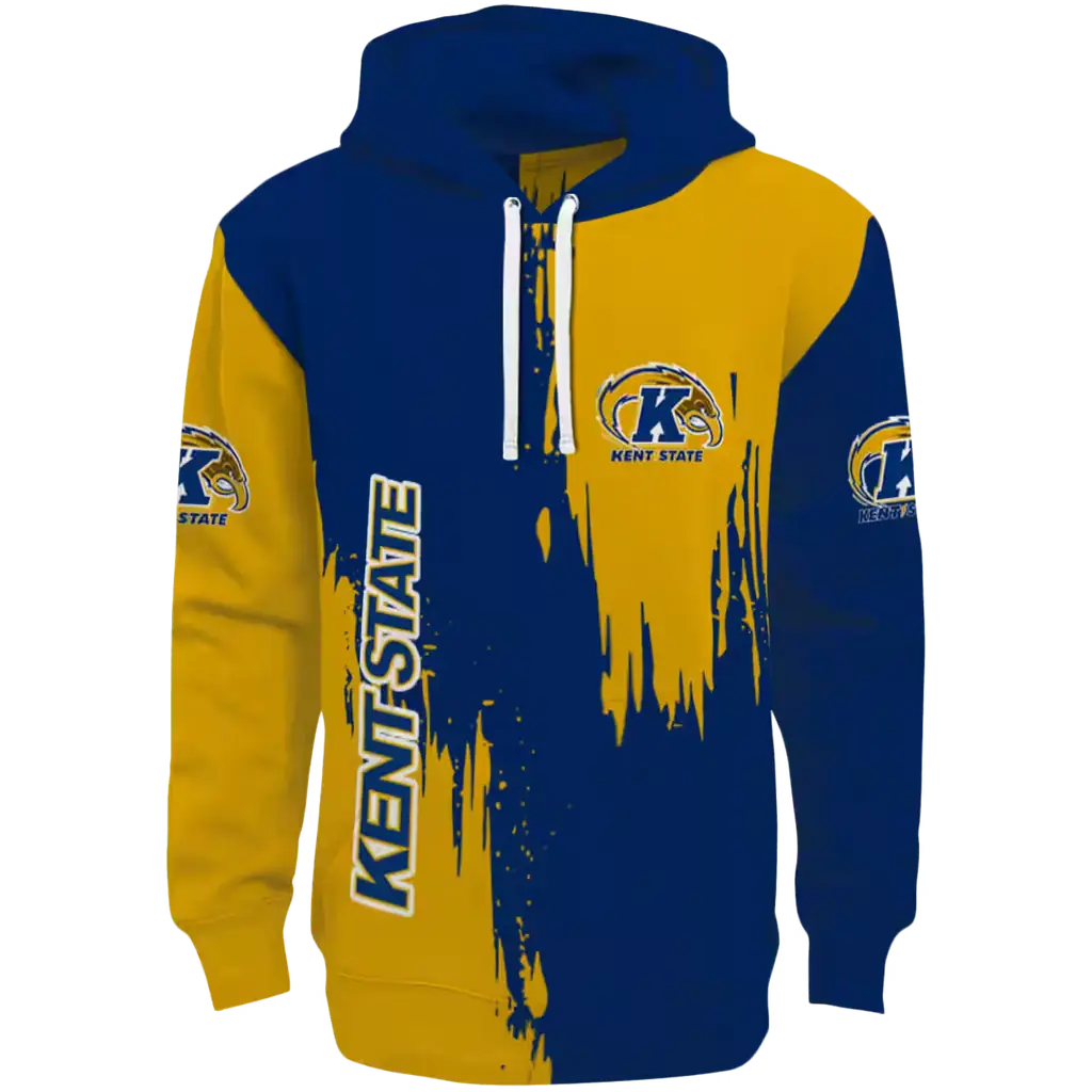 kent state golden flashes splatter effect navy blue hoodie best selling kent state golden flashes splatter effect navy blue hoodie best selling