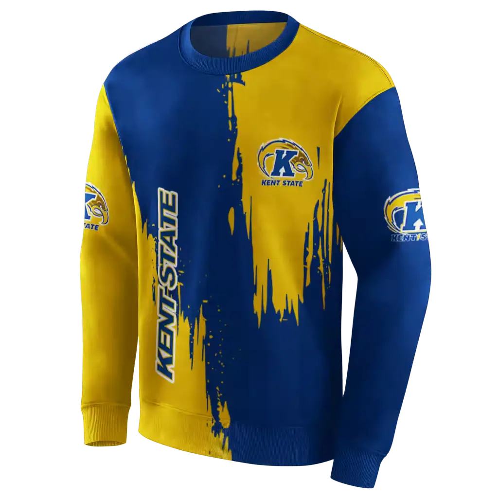 kent state golden flashes splatter effect navy blue hoodie new arrival kent state golden flashes splatter effect navy blue hoodie new arrival
