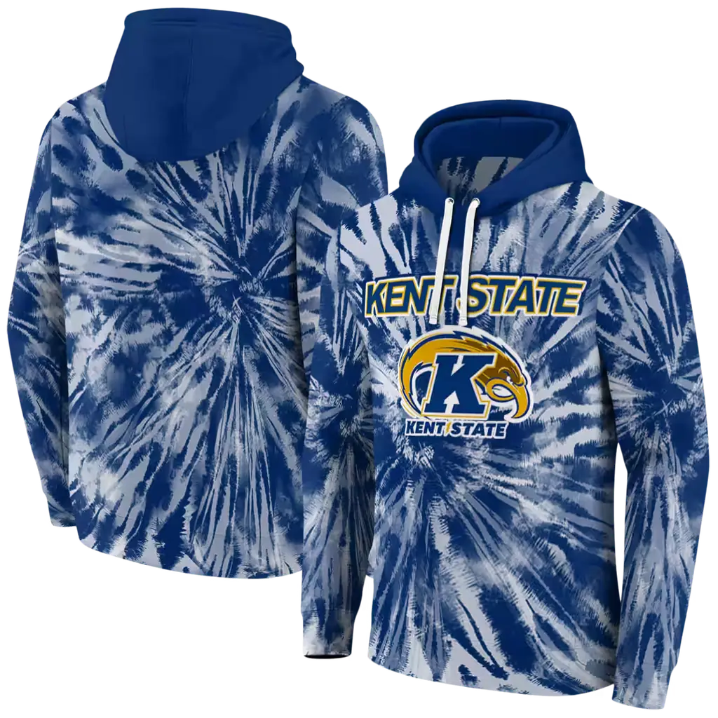 kent state golden flashes tie dye pattern navy blue hoodie fashion forward kent state golden flashes tie dye pattern navy blue hoodie fashion forward