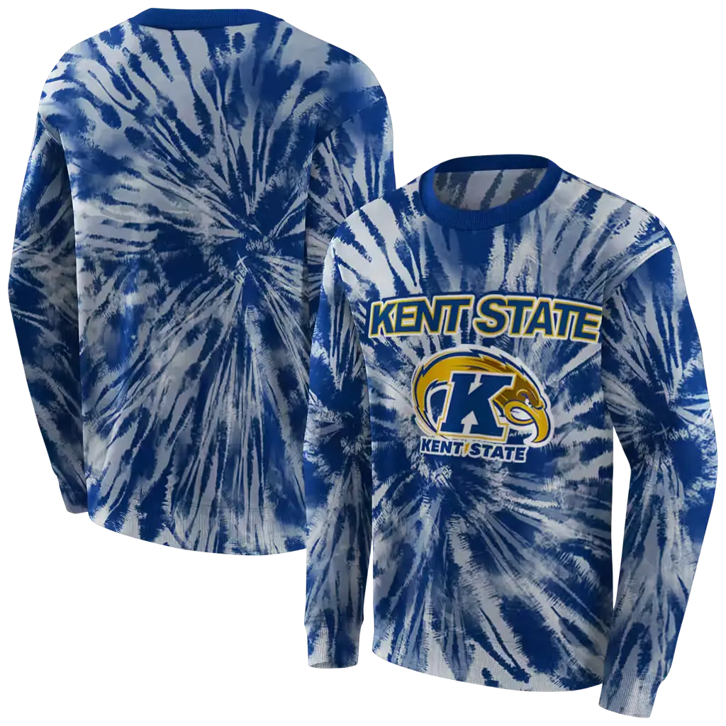 kent state golden flashes tie dye pattern navy blue hoodie premium grade kent state golden flashes tie dye pattern navy blue hoodie premium grade